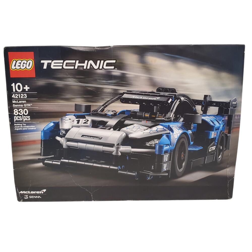 LEGO Technic McLaren Senna GTR 42123 Model Building Kit 830 Pieces NEW RETIRED